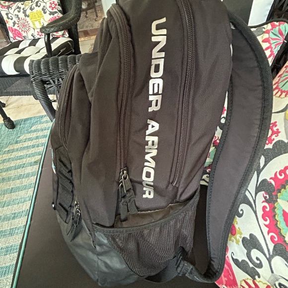 UNDER ARMOUR Storm Recruit Black Steel Panhellenic Custom Backpack 33L - Picture 3 of 12